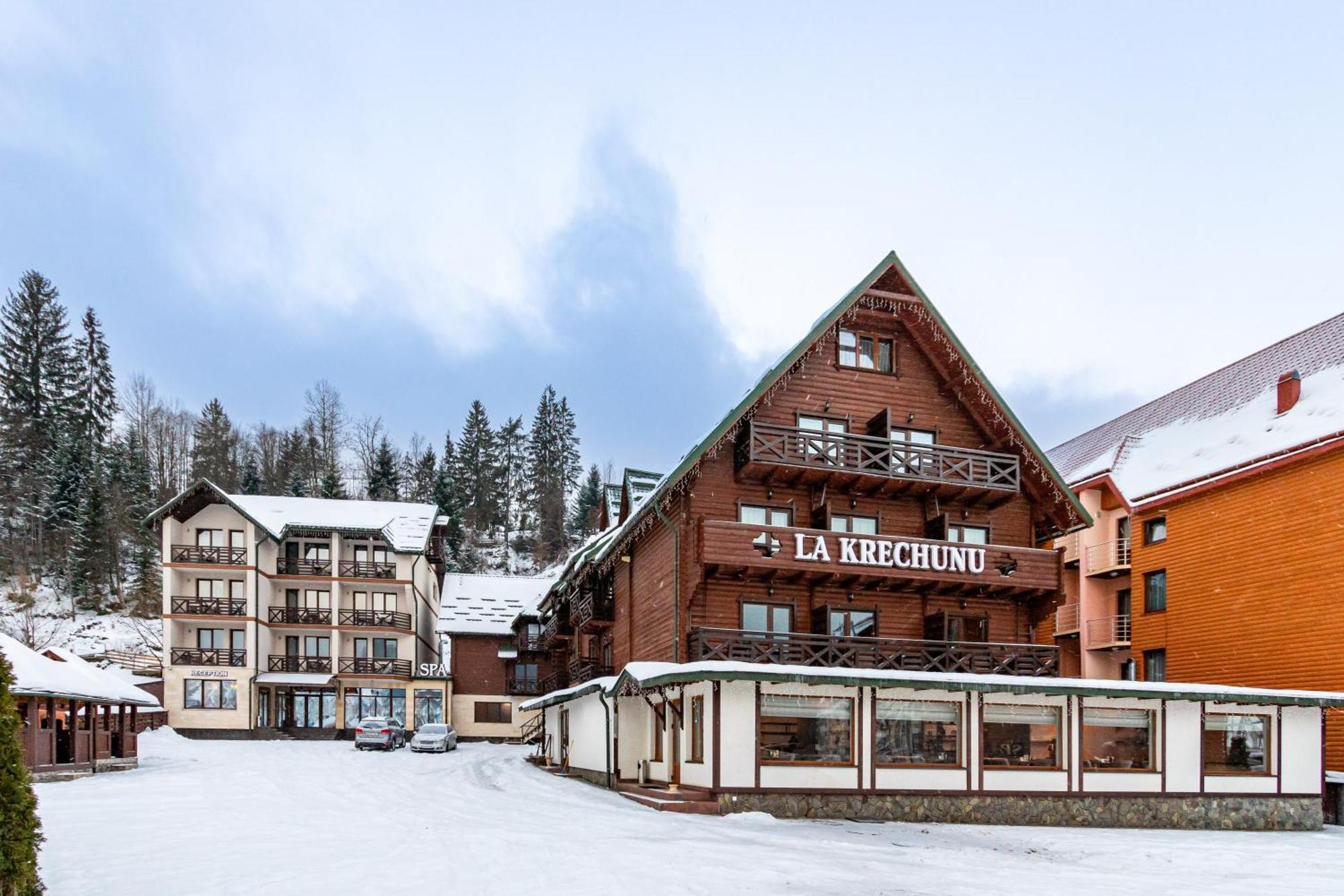 La Кrechunu Hotel Bukovel Bagian luar foto