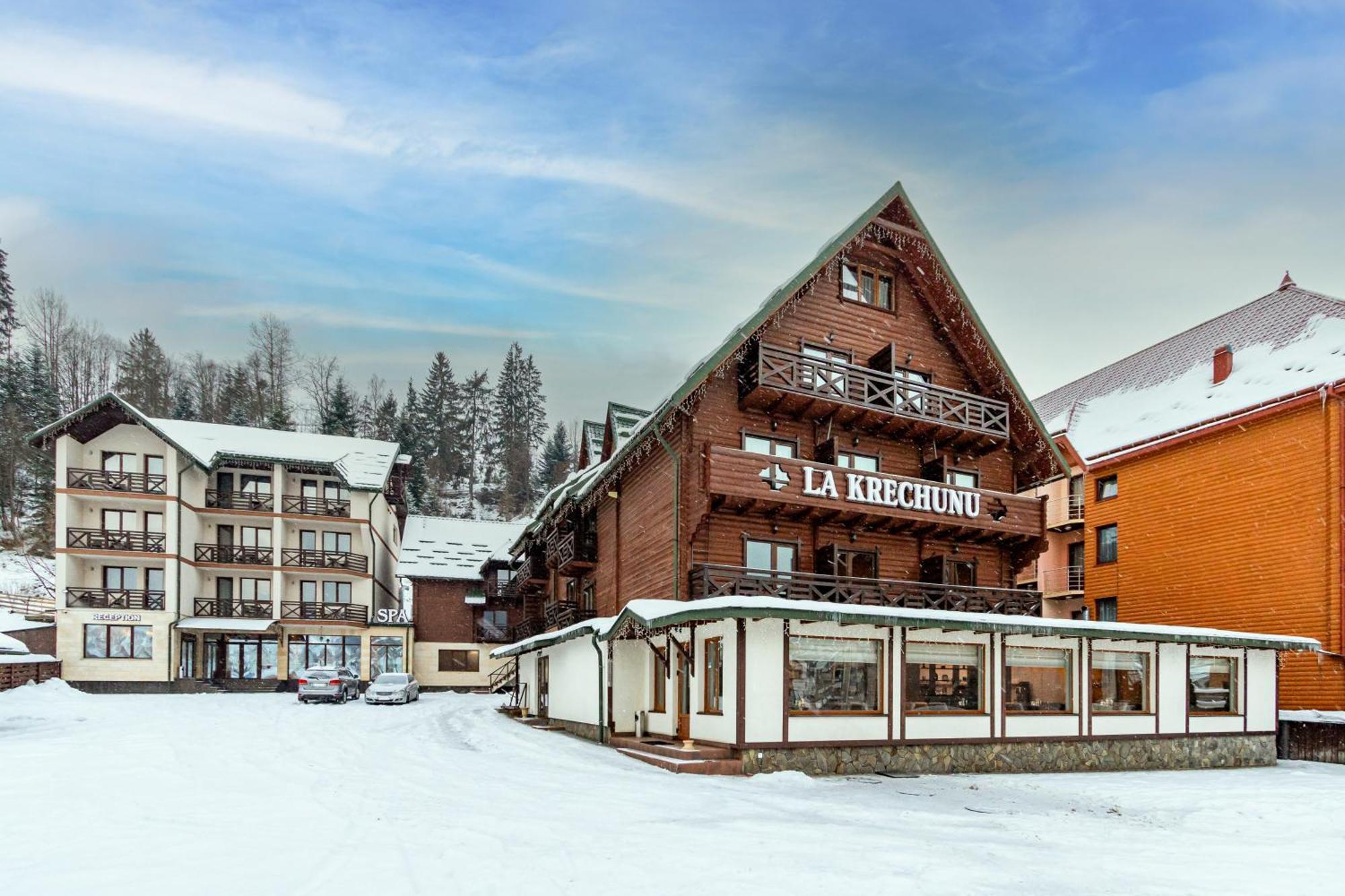La Кrechunu Hotel Bukovel Bagian luar foto