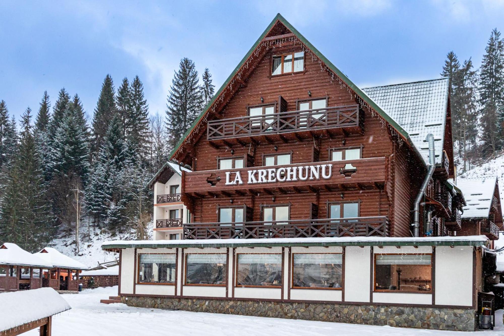La Кrechunu Hotel Bukovel Bagian luar foto